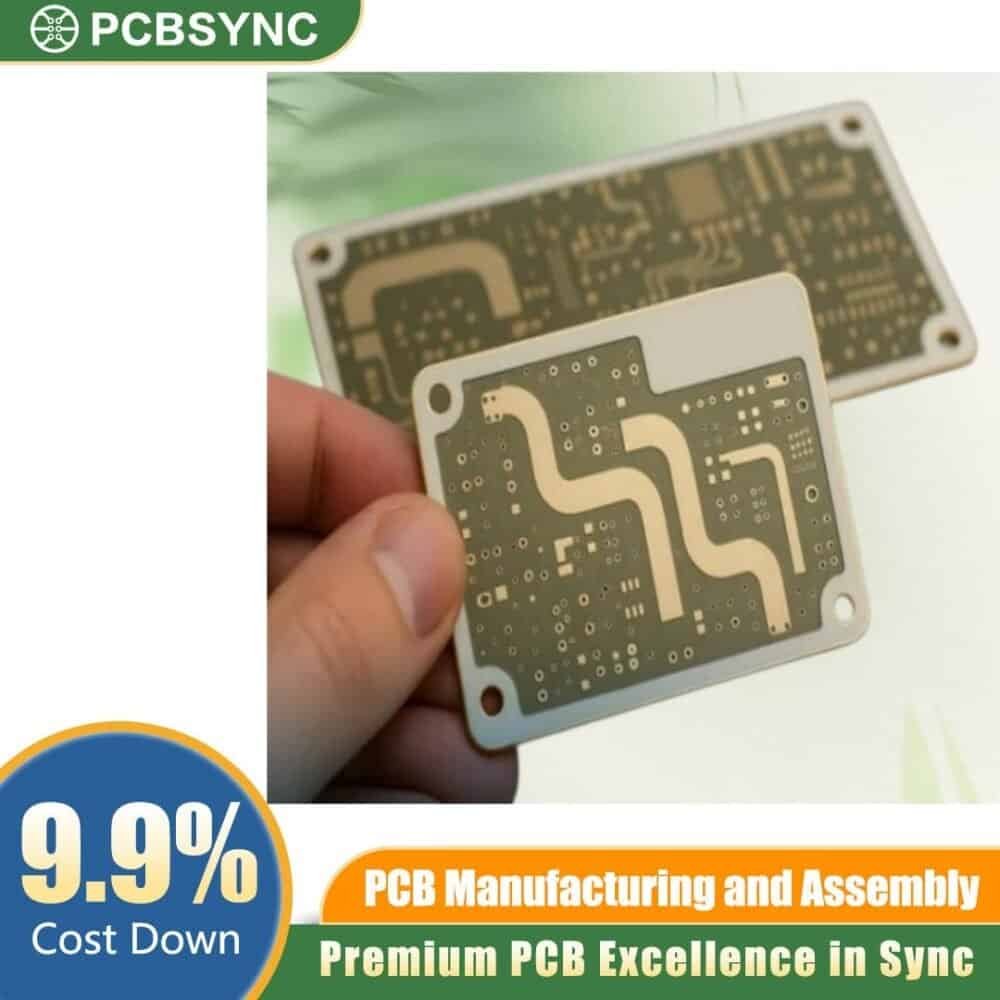 RT duroid 6002 1.0mm 2oz Hard Gold 6-Layer Aerospace Communication Board RT duroid 6002 1.0mm 2oz Hard Gold 6-Layer Aerospace Communication Board