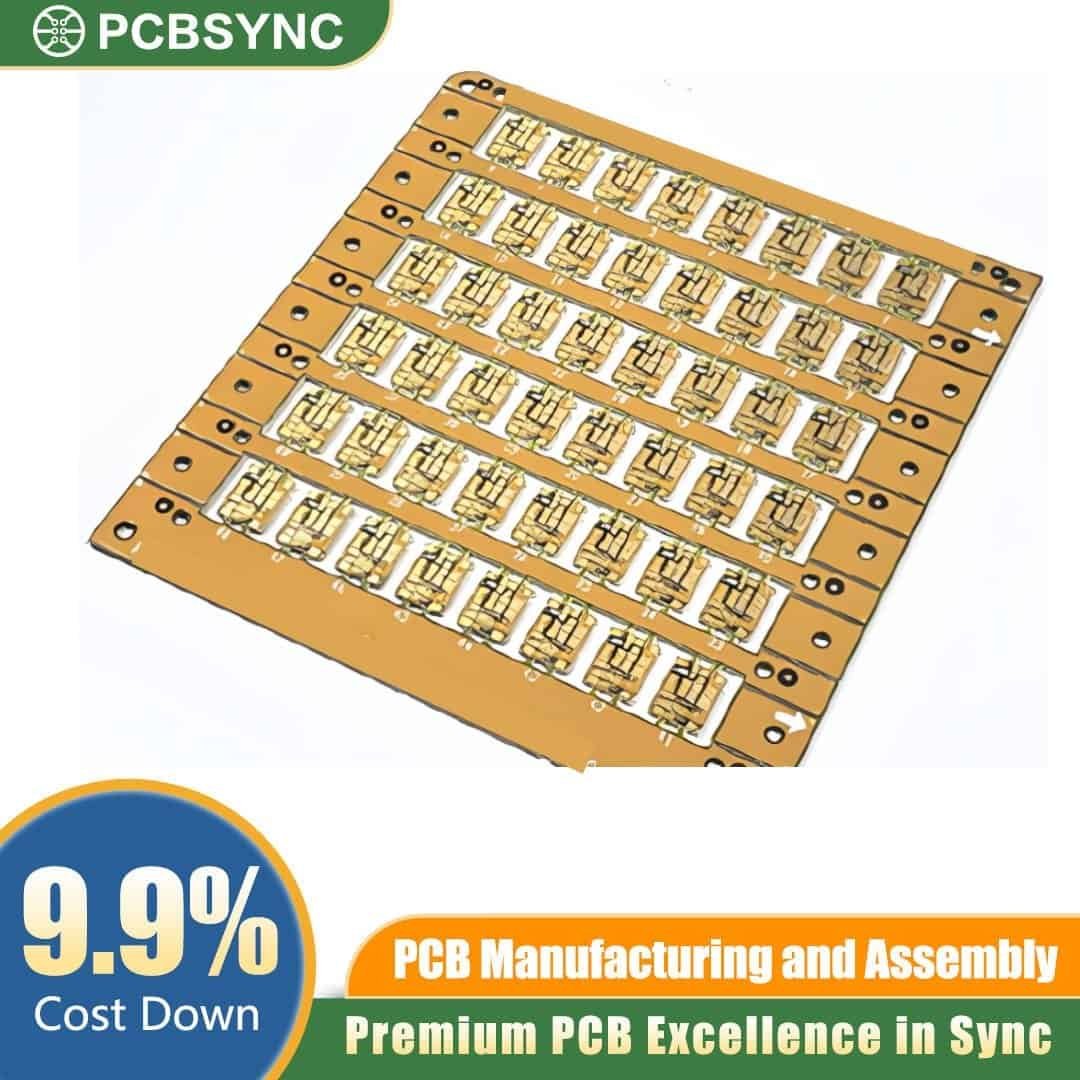 RT duroid 6010.2LM 0.8mm 1oz Immersion Gold 4-Layer Low-Profile Microwave Board