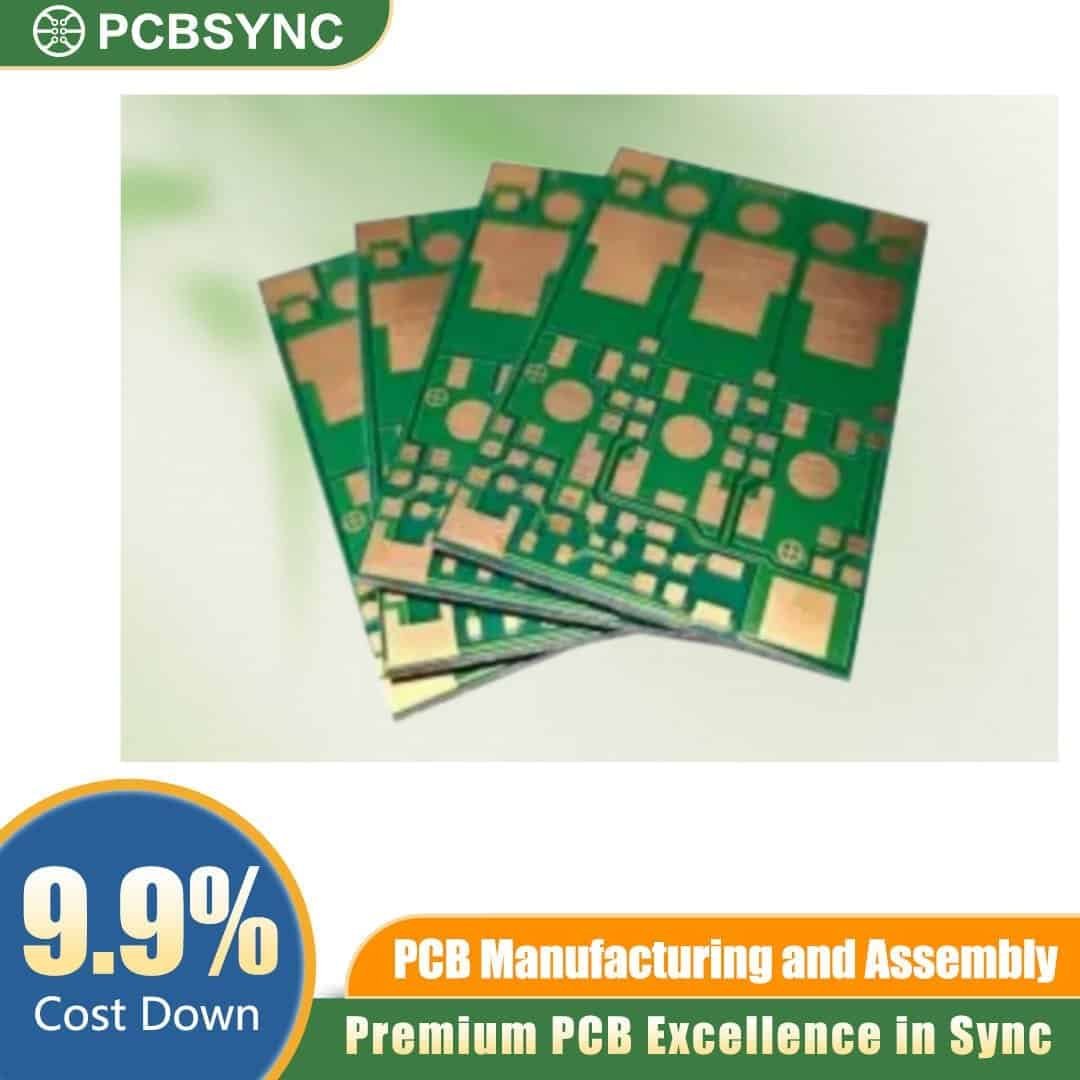 RT duroid 6035HTC 1.0mm 1oz ENIG 8-Layer High-Temp Aerospace PCB