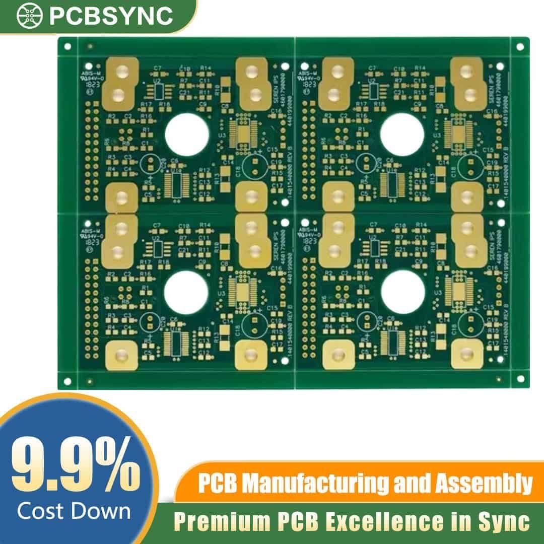 Rogers RO4350B 2.0mm 3oz ENIG 8-Layer Electric Vehicle Power Control Board