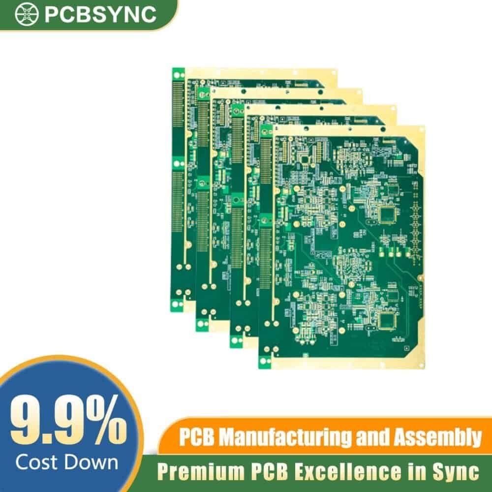 Taconic 6-Layer Hybrid PCB Taconic + FR4 Multilayer Manufacturing Taconic 6-Layer Hybrid PCB Taconic + FR4 Multilayer Manufacturing