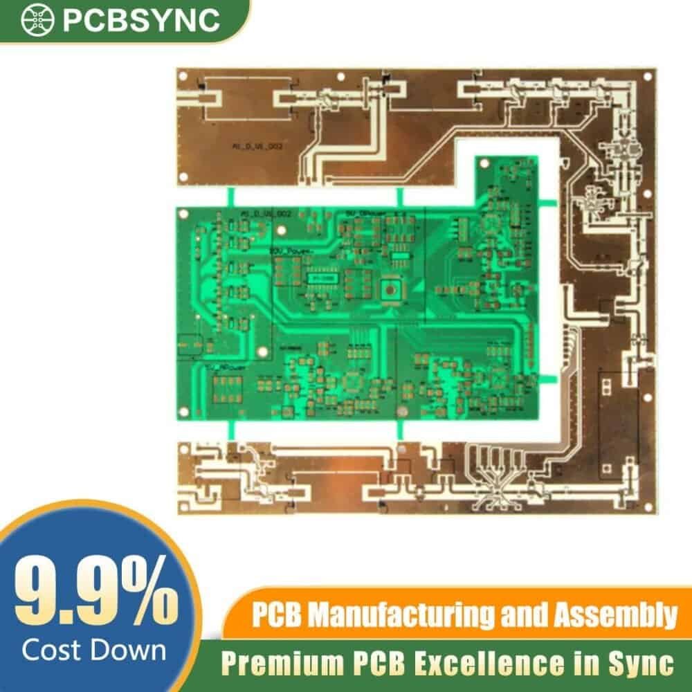 Taconic 8-Layer PCB High-Frequency Multilayer RF Board Taconic 8-Layer PCB High-Frequency Multilayer RF Board