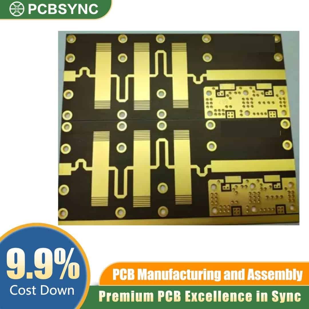 Taconic RF-35 PCB Filter Diplexer Microwave Design