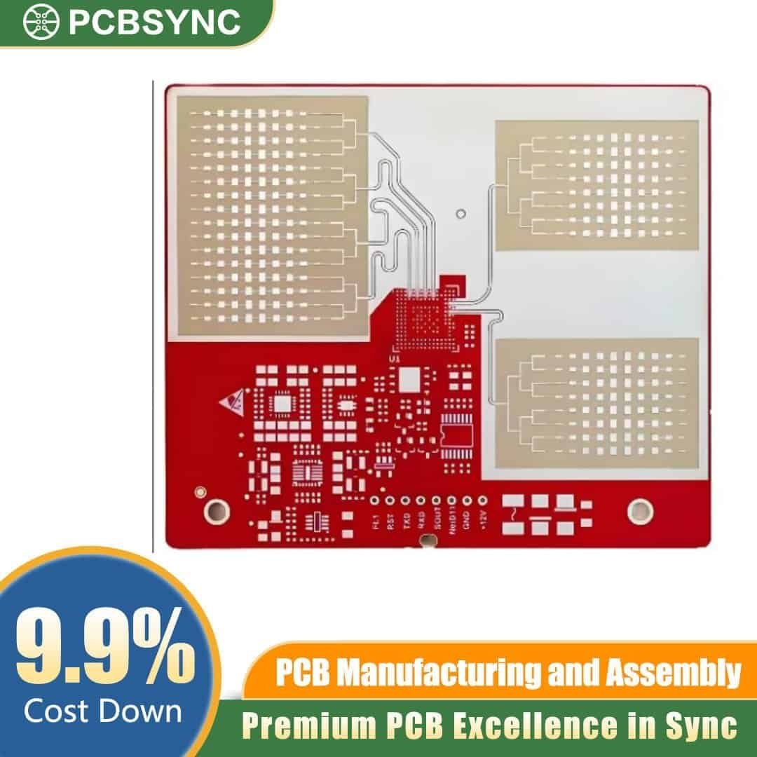 Taconic RF-45 PCB Dk 4.5 RF Power Amplifier Board