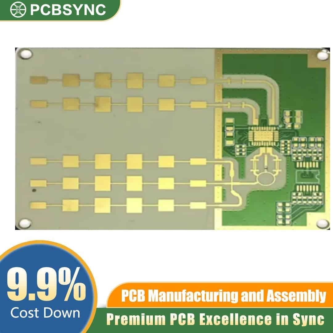 Taconic RF-60 PCB Compact Filter Microwave Design