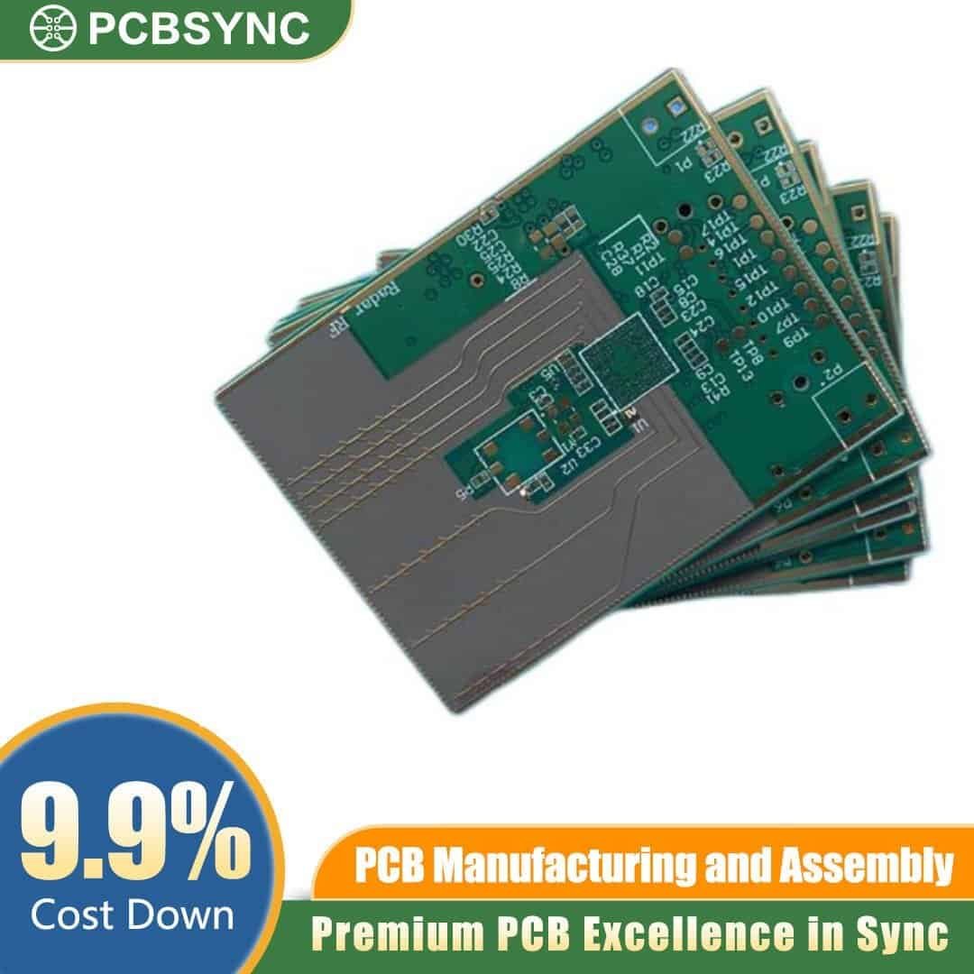 Taconic TLX-6 Hybrid Stackup PCB WiFi 6E Infrastructure
