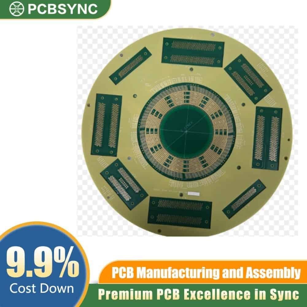 Taconic TLY-3 PCB 2-Layer 10GHz RF Microstrip Antenna Board Taconic TLY-3 PCB 2-Layer 10GHz RF Microstrip Antenna Board