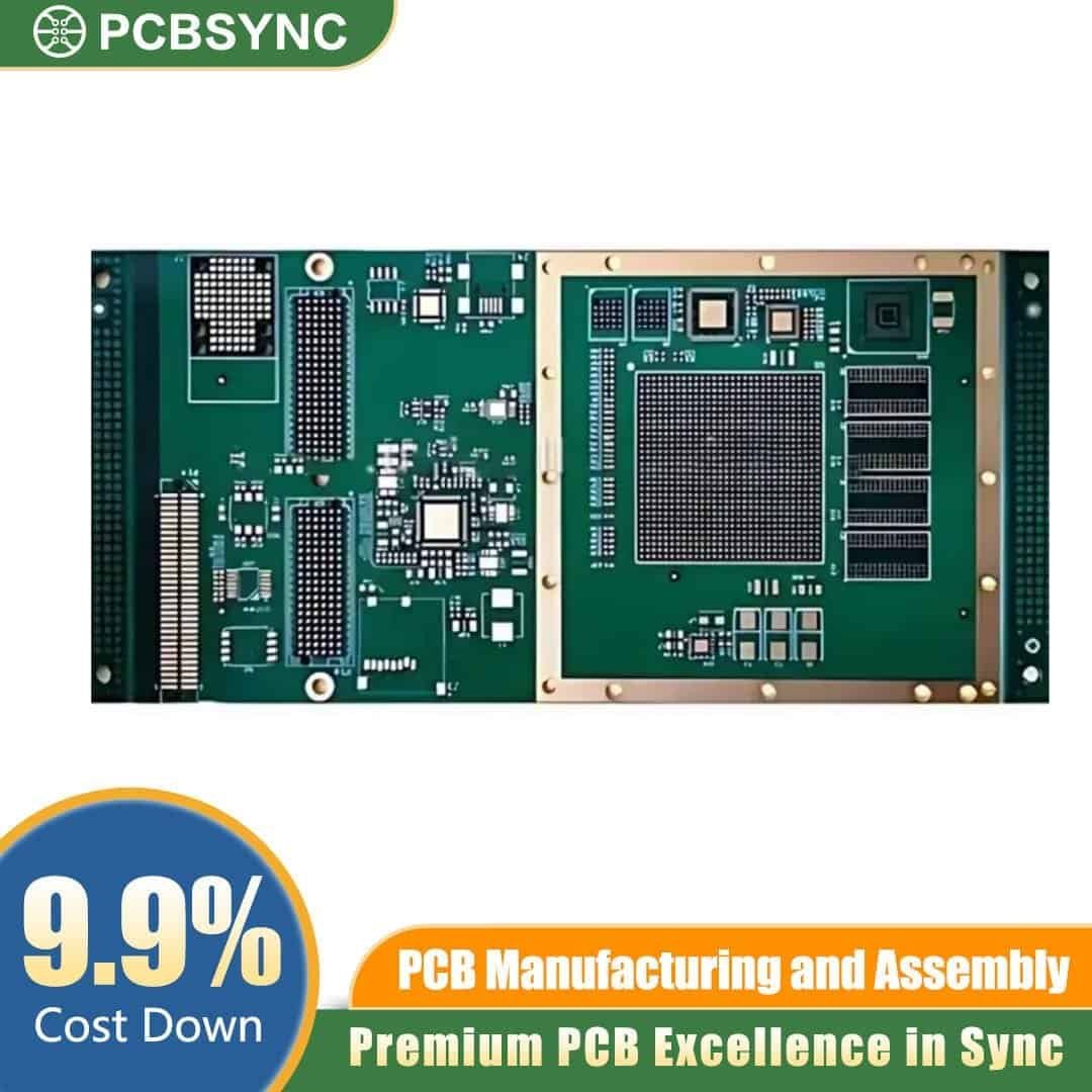 16-Layer HDI PCB – Any-Layer Microvia Interconnect Board