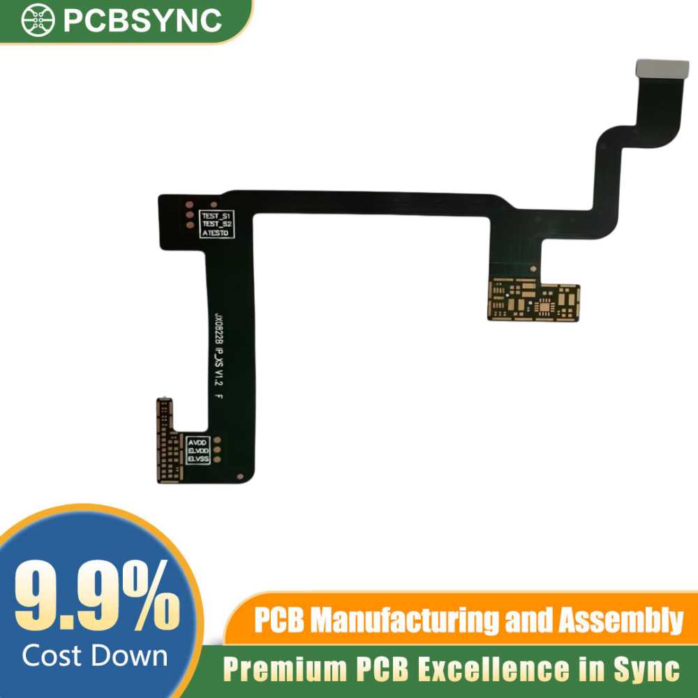 2L FPC Board – Black Matte Coverlay, Consumer Electronics Grade 2L FPC Board – Black Matte Coverlay, Consumer Electronics Grade
