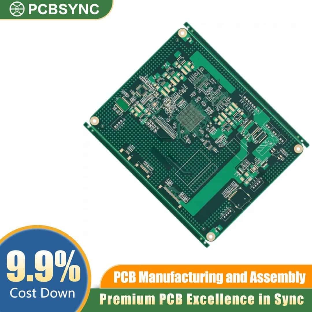 32-Layer HDI PCB – High-End Computing Interconnect Board
