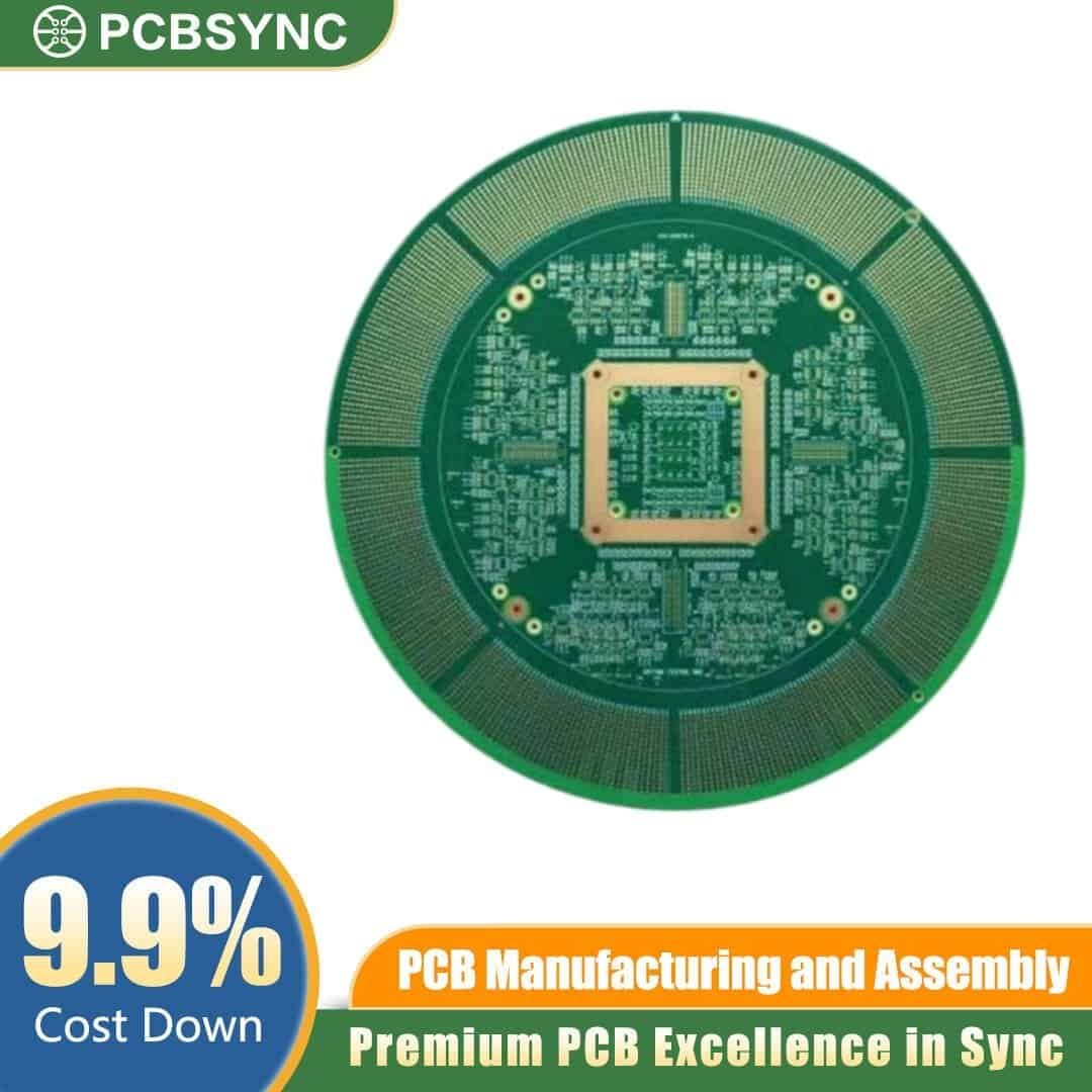 40-Layer HDI PCB – Backplane Multilayer Build-Up Board
