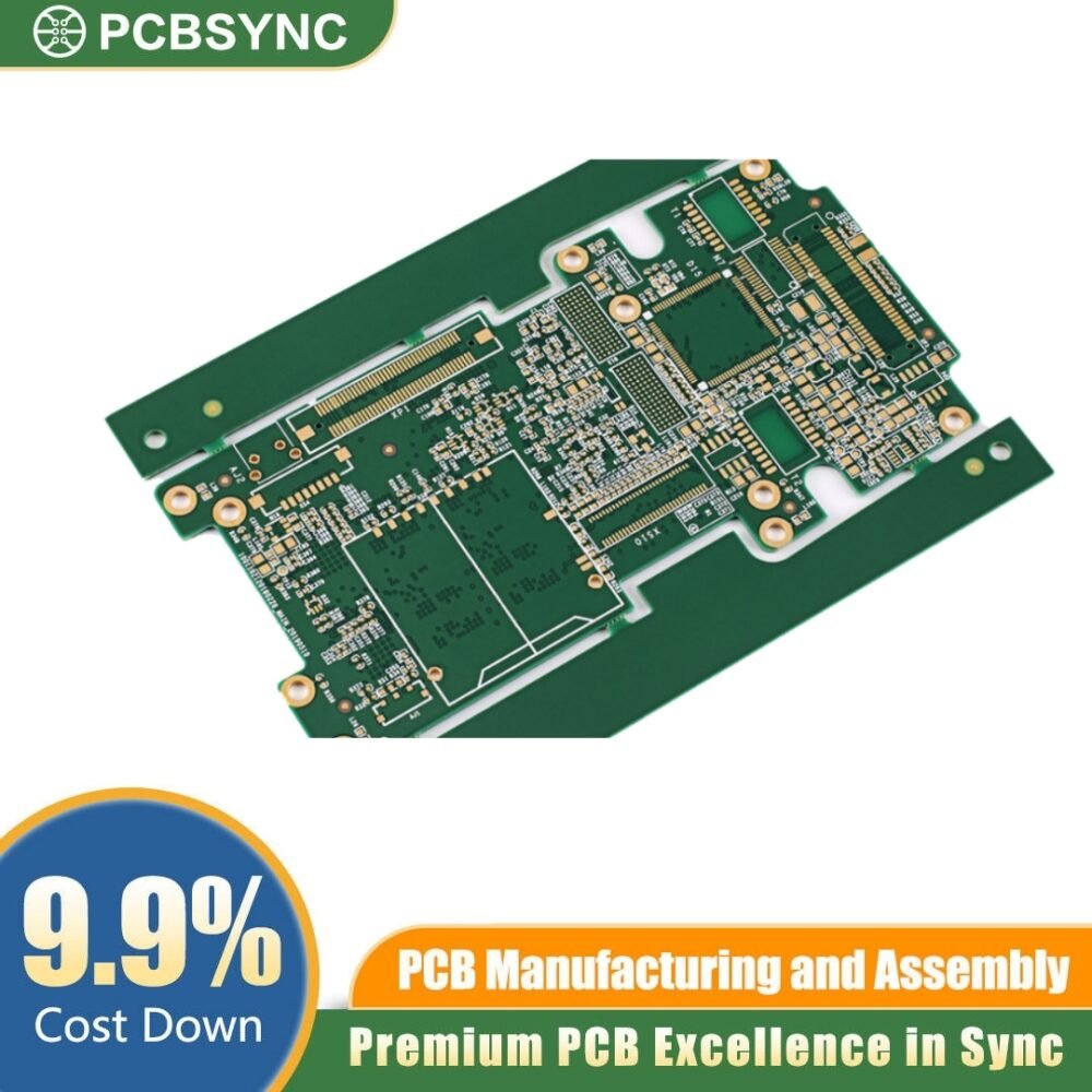 6-Layer 1+N+1 HDI Stackup – Cost-Optimized PCB 6-Layer 1+N+1 HDI Stackup – Cost-Optimized PCB