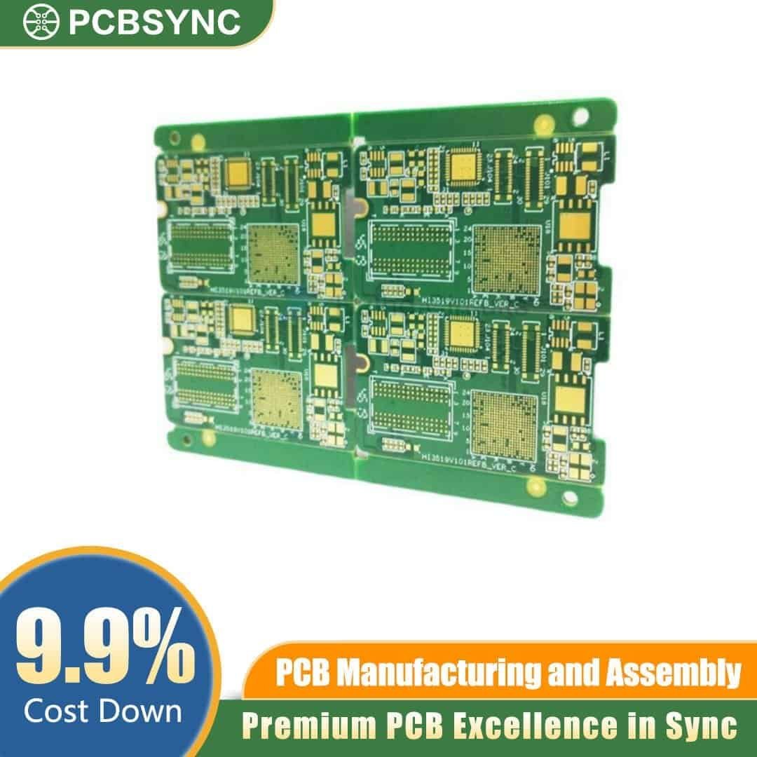6-Layer Any-Layer HDI PCB – Full Microvia Interconnect