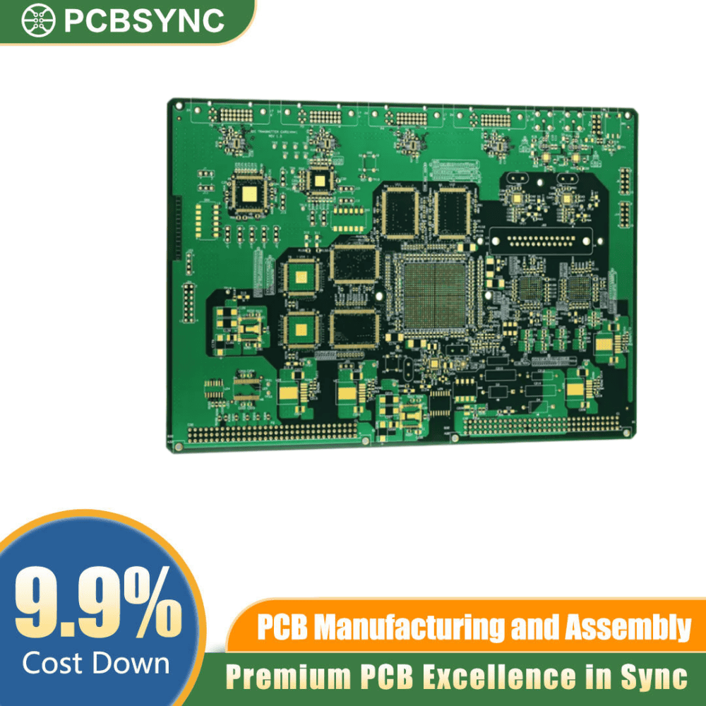 6-Layer HDI PCB – 1+N+1 Fine-Pitch Build-Up Board 6-Layer HDI PCB – 1+N+1 Fine-Pitch Build-Up Board
