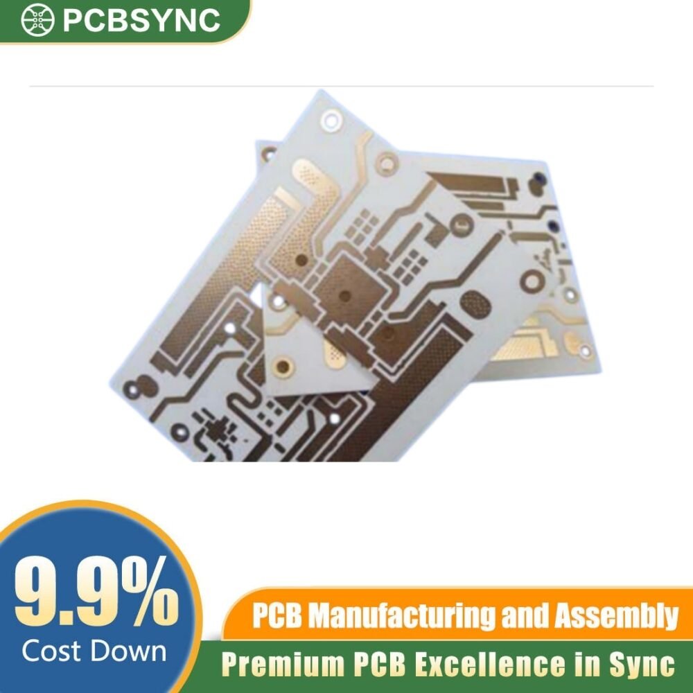 Arlon Antenna PCB Prototype DiClad 880 DK 2.20 RF Engineer Sample Arlon Antenna PCB Prototype DiClad 880 DK 2.20 RF Engineer Sample
