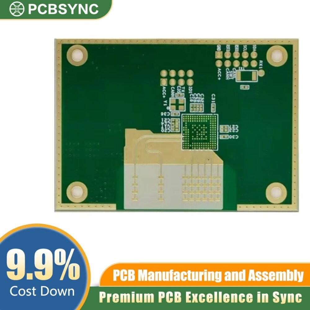 Automotive Radar HDI PCB – 77GHz Low-Loss Board Automotive Radar HDI PCB – 77GHz Low-Loss Board
