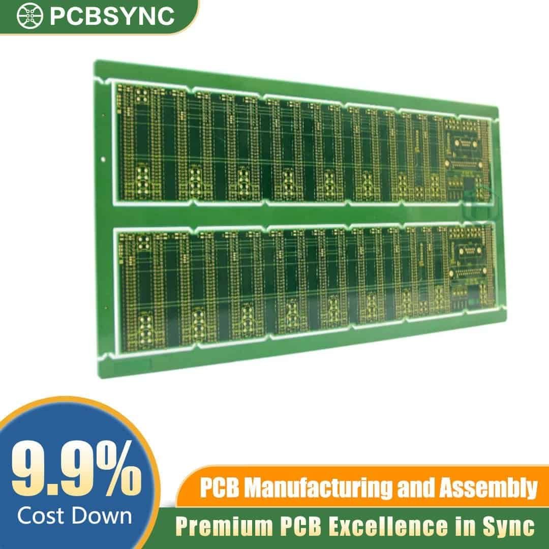 Blind Via Stackup HDI PCB – 1+N+1 Single-Tier Board