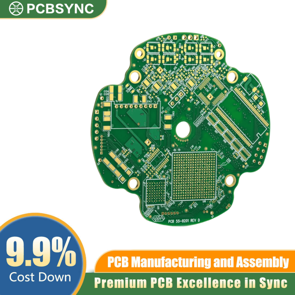 Buried Via HDI PCB for Data Center – High-Density Board Buried Via HDI PCB for Data Center – High-Density Board