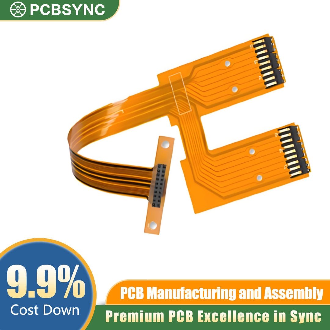 Double-Sided FPC Board – 1oz1oz Copper, Polyimide Coverlay Both Sides