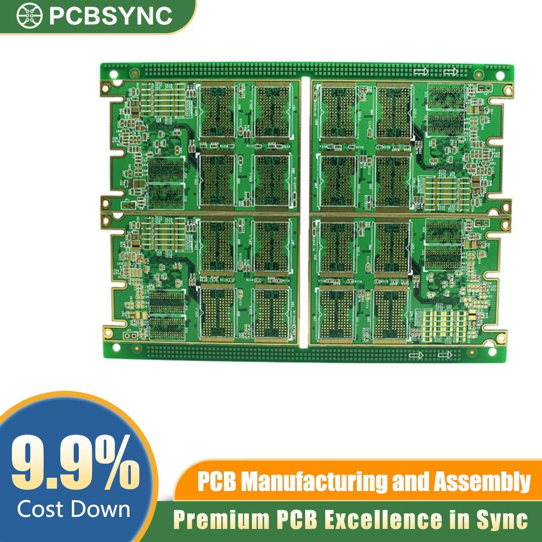 Even-Layer HDI PCB – Balanced Stackup Multilayer Board