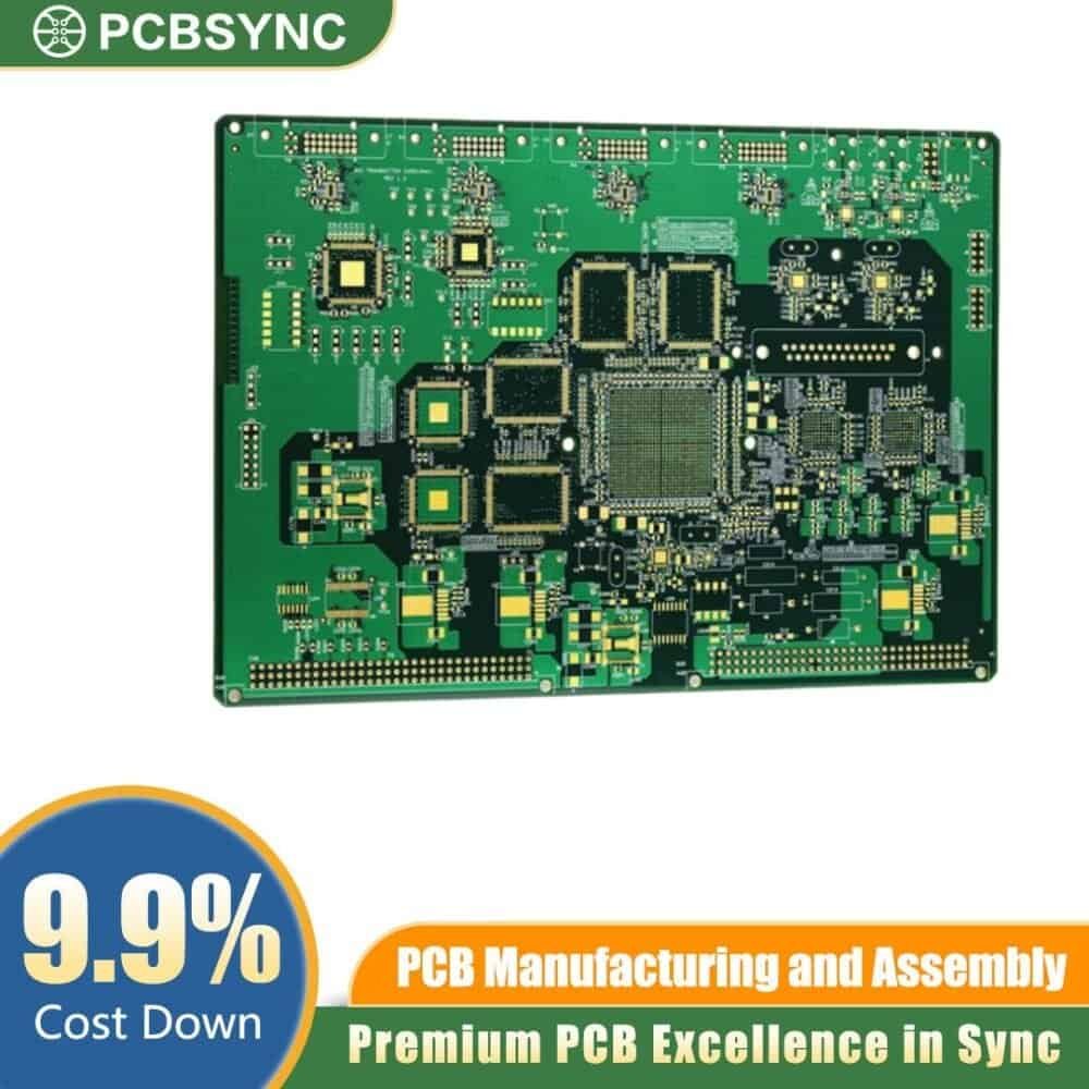 Filled & Capped Blind Via HDI PCB – Flat Pad Surface Filled & Capped Blind Via HDI PCB – Flat Pad Surface
