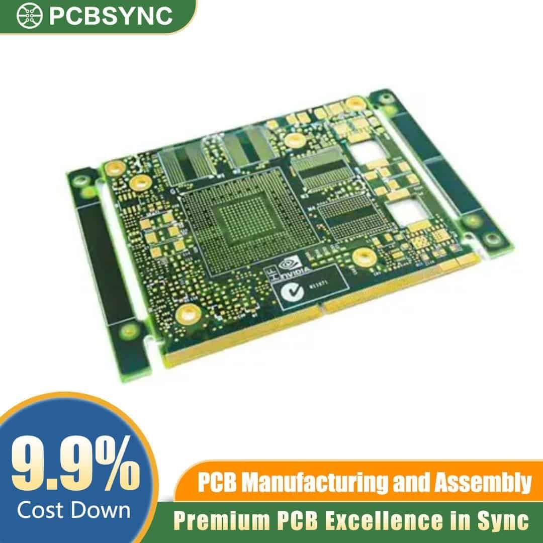 High Layer-Count HDI PCB – 64-Layer Microvia Board