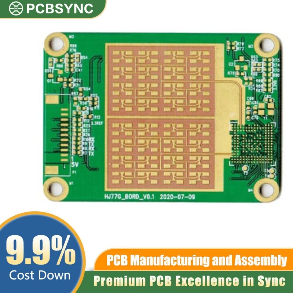 RF & Microwave HDI PCB – Low-Loss High-Frequency Board RF & Microwave HDI PCB – Low-Loss High-Frequency Board