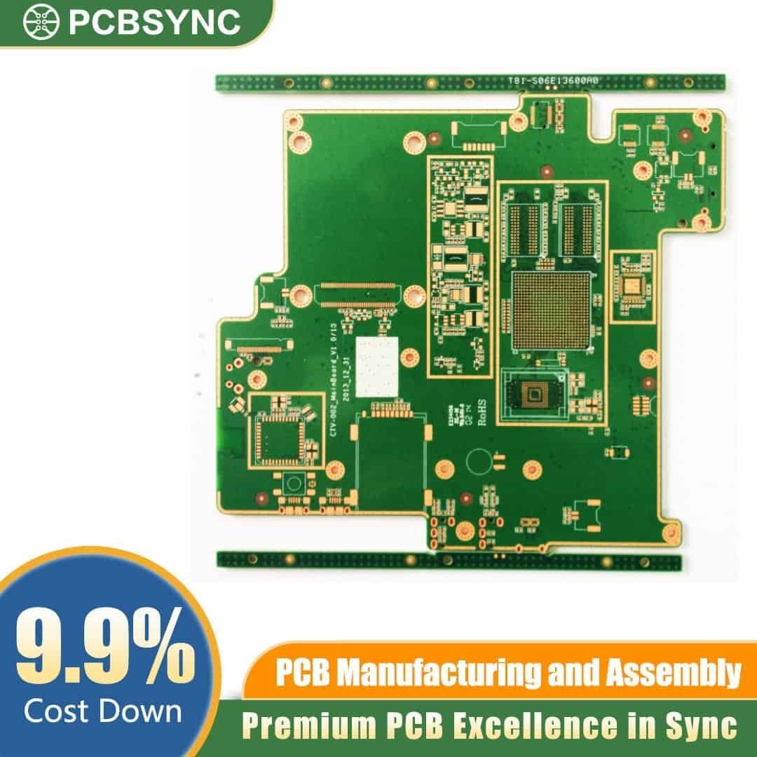 SSD HDI PCB – High-Speed Storage Controller Board