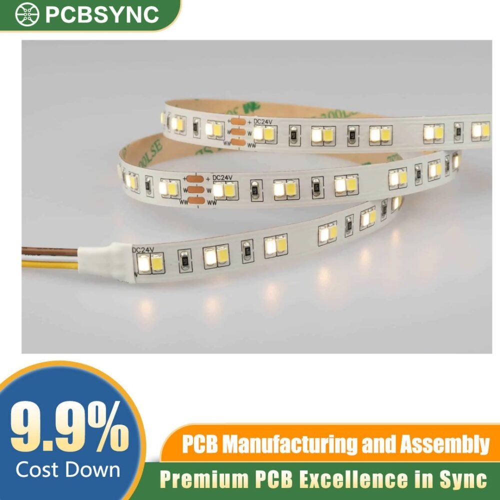 Single Layer FPC – White Coverlay, LED Strip Lighting Application Single Layer FPC – White Coverlay, LED Strip Lighting Application