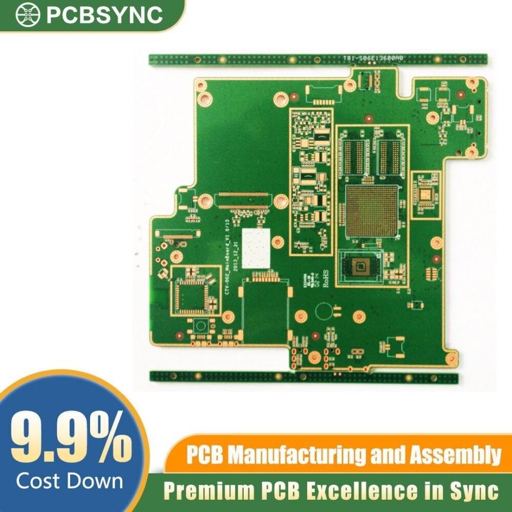 Type I HDI PCB Stackup – Single Microvia Layer Board Type I HDI PCB Stackup – Single Microvia Layer Board