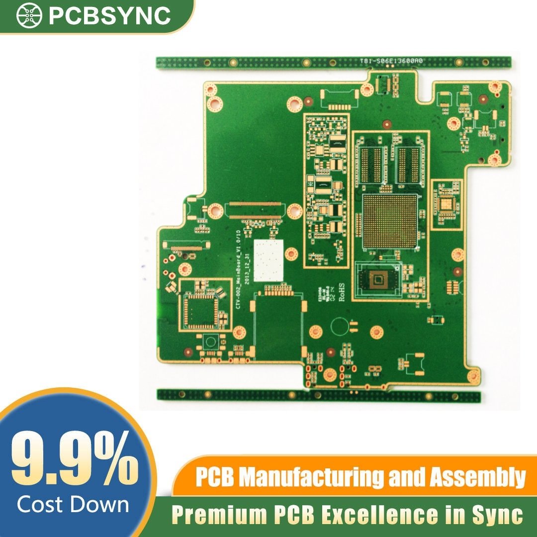 Type I HDI PCB Stackup – Single Microvia Layer Board